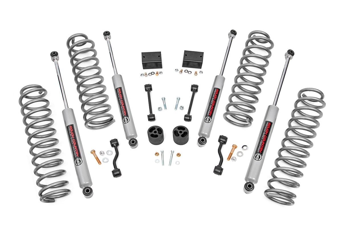 Jeep Wrangler JL Unlimited Suspension Lift Kit - Rough Country - 2.5 Inch 